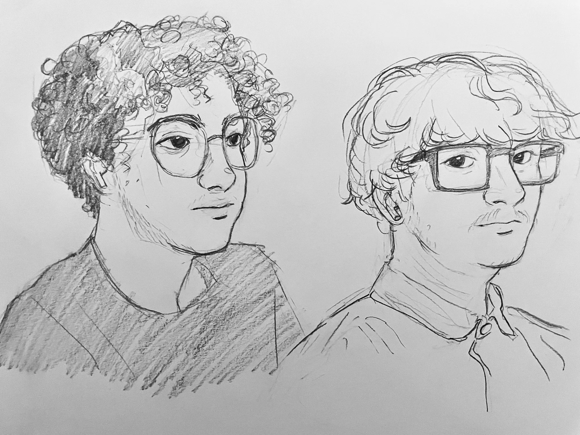 Family Sketches During Christmas Eve 2024