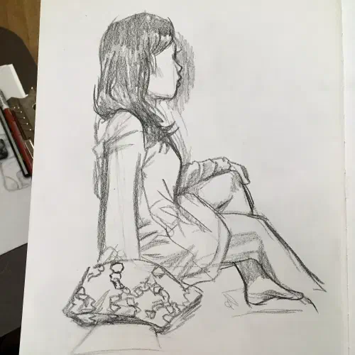 Figure Model Sketches in MFA