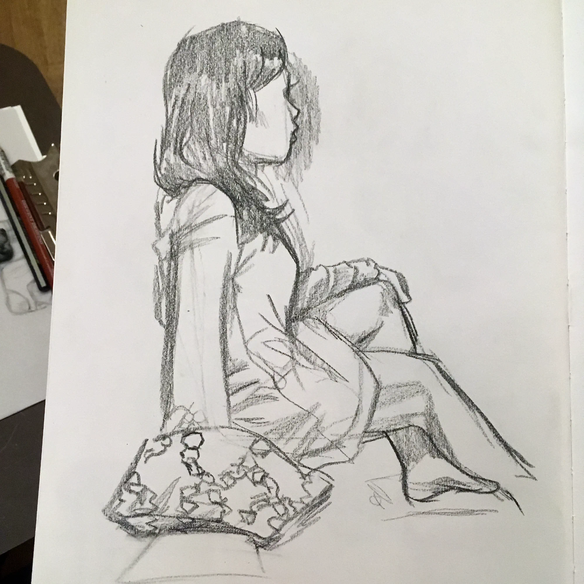 Figure Model Sketches in MFA