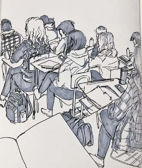 Sketchbook Classroom From the Back