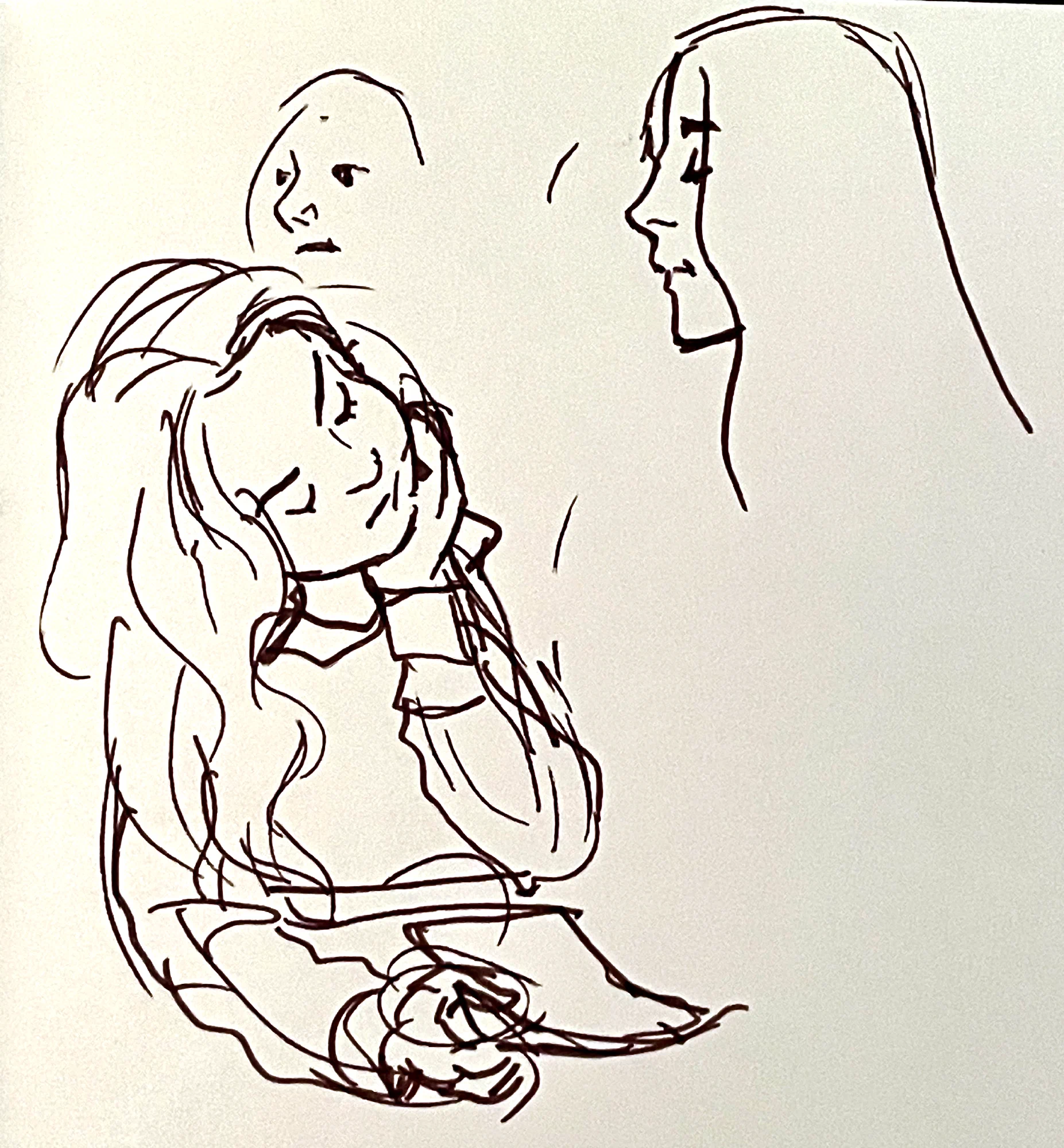 Sketches of Coworkers During Team Meetings